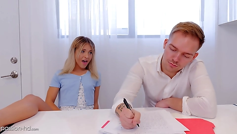 Married slut takes a huge cock up her ass