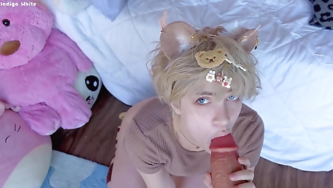 Sexy fuck with ale less, collapse in the kitchen