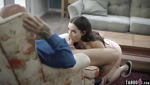 Sultry chick with big black cock