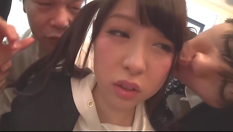 Horny japanese milf has sex with a dildo