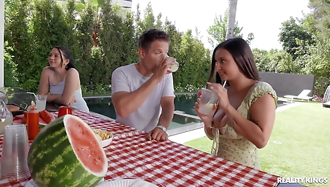 My step sister's friend is a littlex