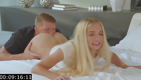 Sexy young blonde's sexy feet