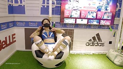 Sexy young blonde gets fucked in her tight room