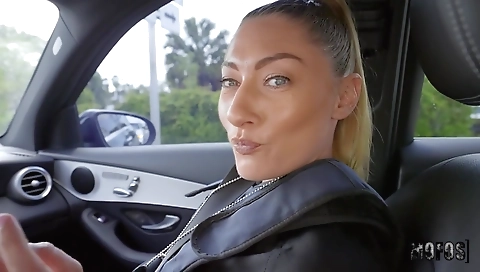 Hot newly ricky proves she is a cock camer